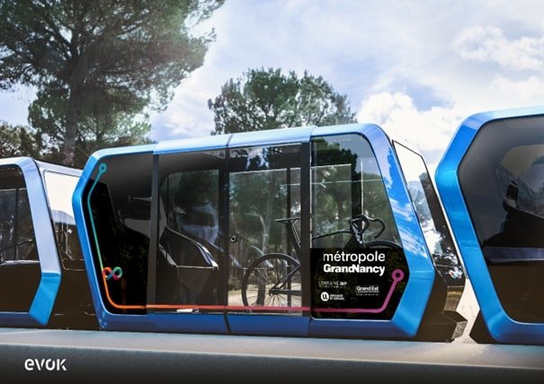 Urbanloop dévoile le nouveau design de sa capsule